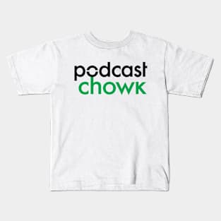 Podcast Chowk Text Logo Kids T-Shirt